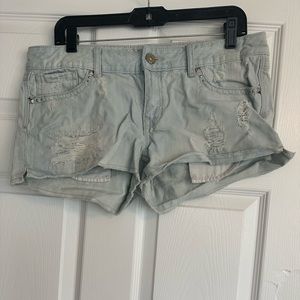 GUC Express distressed denim shorts size 10